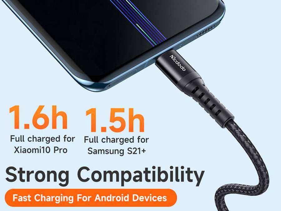 کابل شارژ یو اس بی به تایپ سی یک متری مک دودو Mcdodo Charge Data Cable CA-227