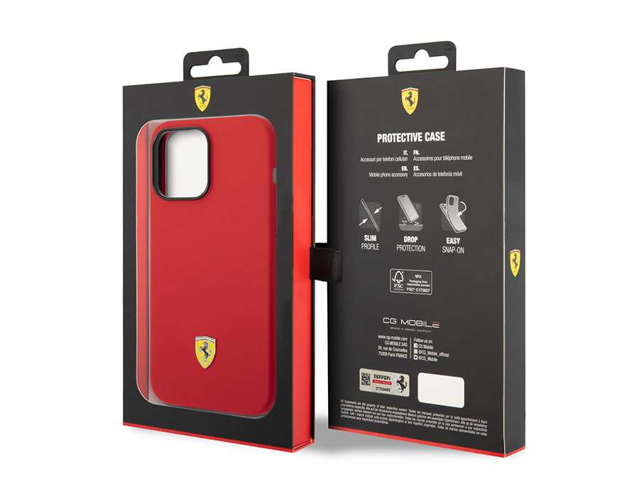 قاب سیلیکونی آیفون 14 پرو طرح فراری CG Mobile iphone 14 Pro Ferrari Silicone Case