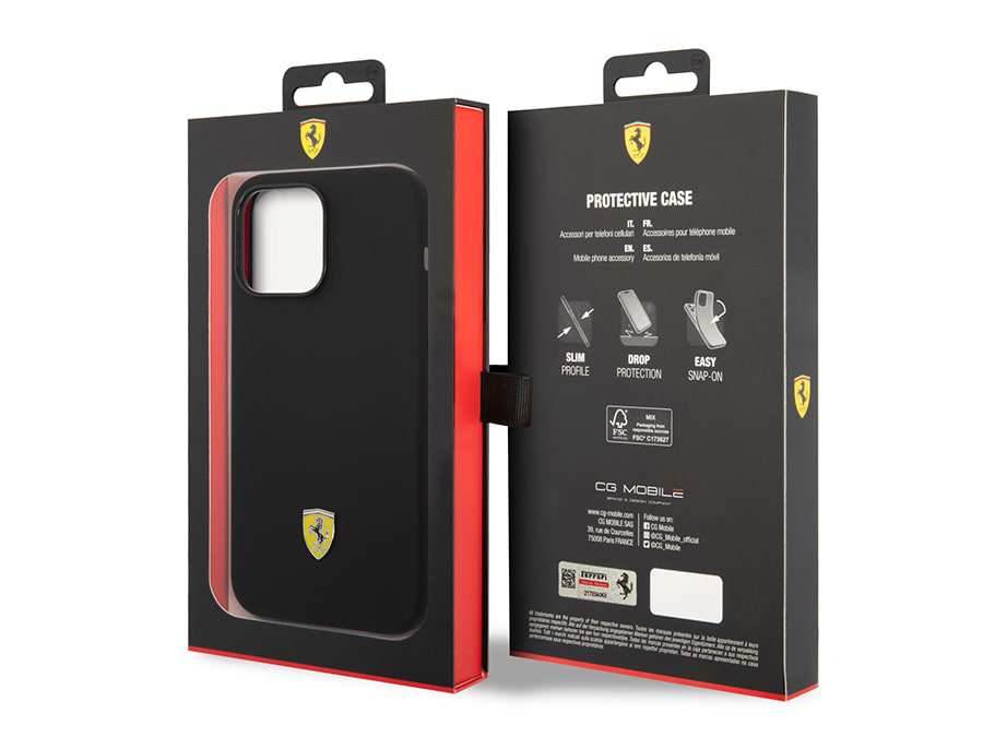 قاب سیلیکونی آیفون 14 پرو طرح فراری CG Mobile iphone 14 Pro Ferrari Silicone Case