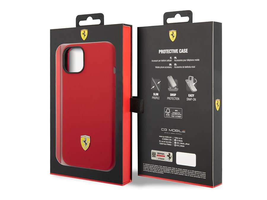 قاب سیلیکونی آیفون 14 طرح فراری CG Mobile iphone 14 Ferrari Silicone Case