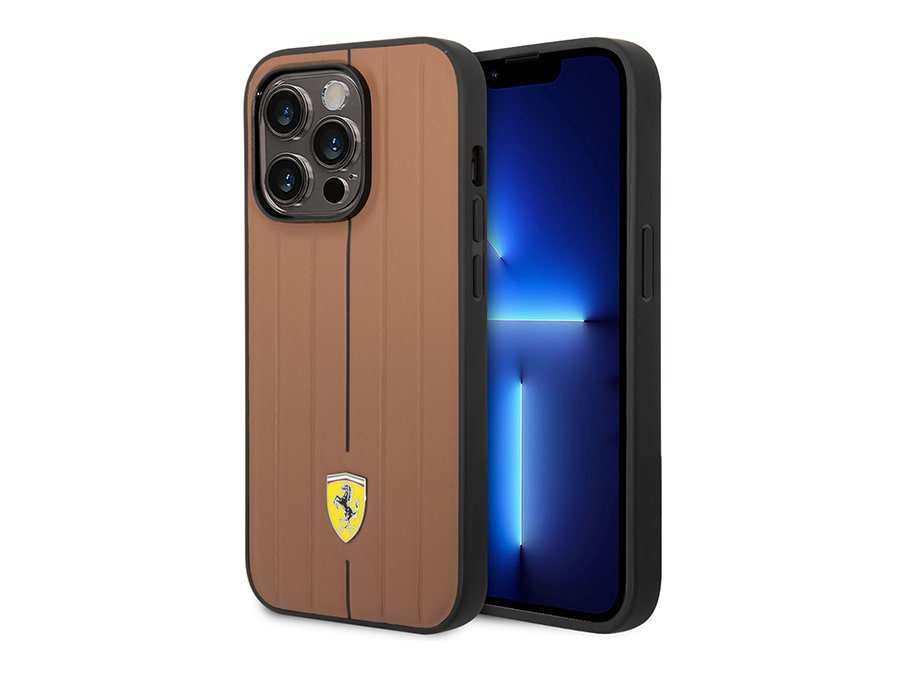 قاب چرمی آیفون 14 پرو طرح فراری CG Mobile iphone 14 Pro Ferrari Leather Case