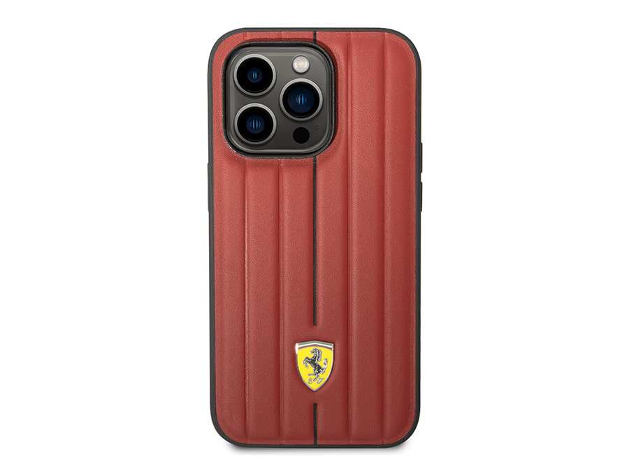 قاب چرمی آیفون 14 پرو طرح فراری CG Mobile iphone 14 Pro Ferrari Leather Case