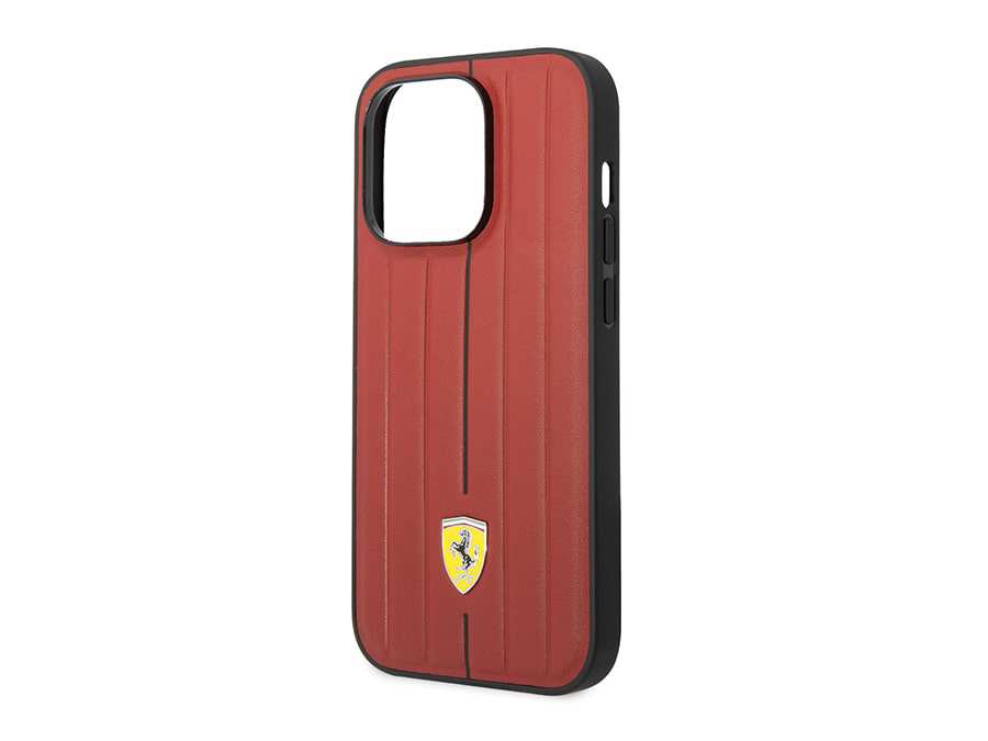 قاب چرمی آیفون 14 پرو طرح فراری CG Mobile iphone 14 Pro Ferrari Leather Case