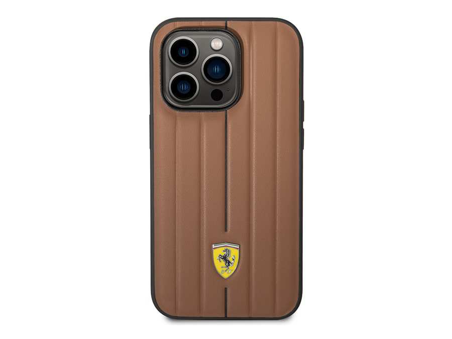 قاب چرمی آیفون 14 پرو طرح فراری CG Mobile iphone 14 Pro Ferrari Leather Case