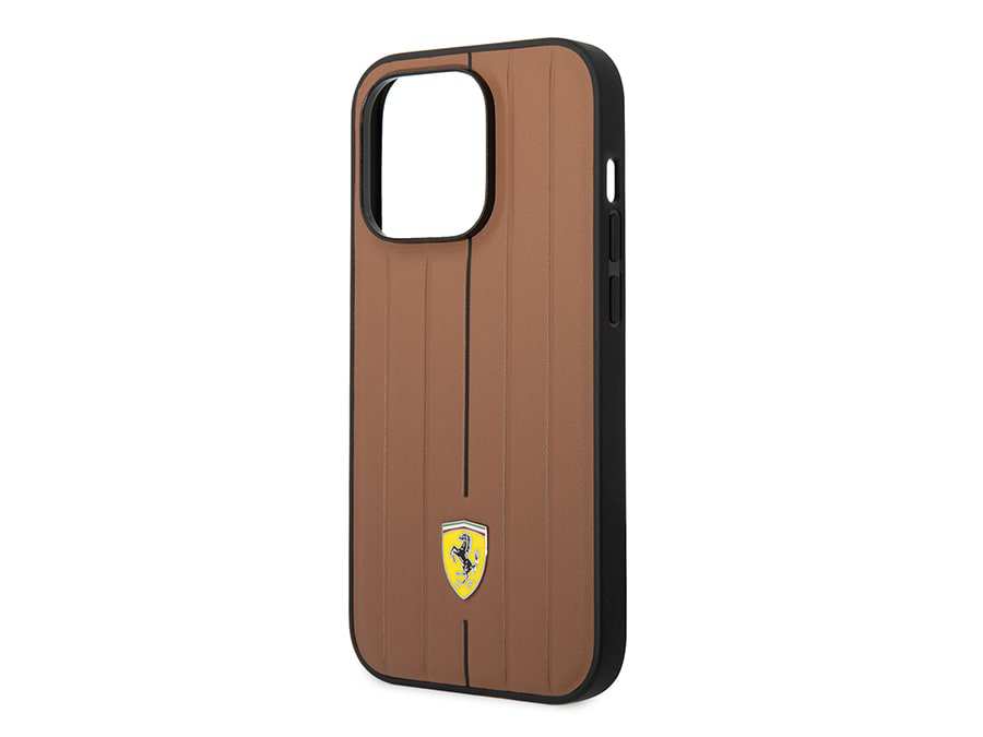 قاب چرمی آیفون 14 پرو طرح فراری CG Mobile iphone 14 Pro Ferrari Leather Case