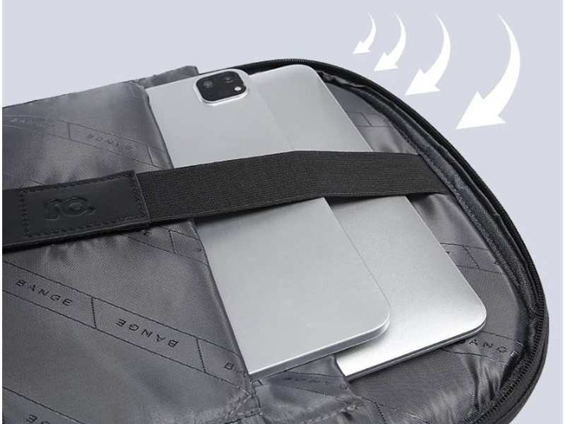 کوله پشتی یو اس بی دار ضد آب لپ تاپ 15.6 اینچ و تبلت 10 اینچ بنج BANGE BG-2575