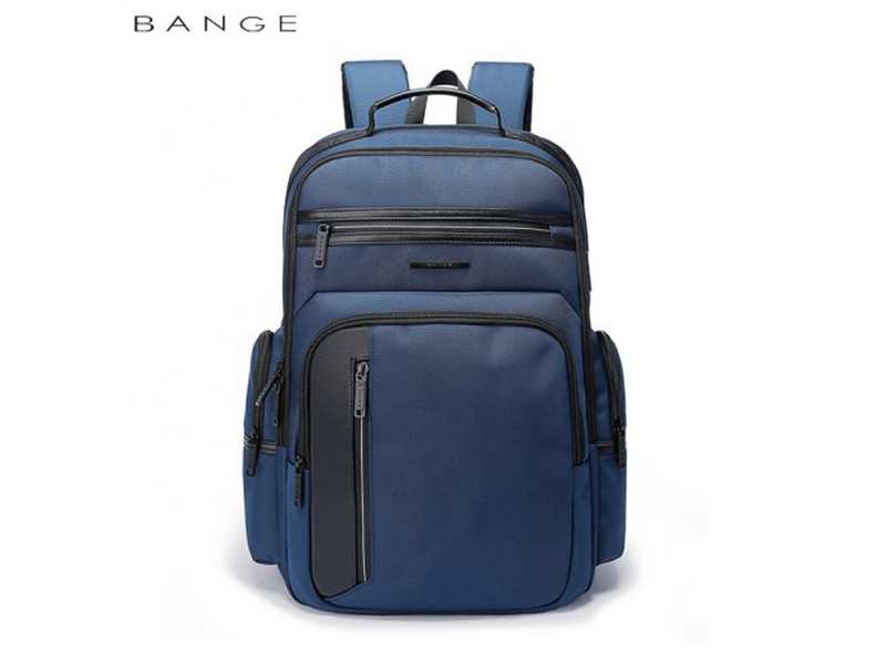 کوله پشتی ضد آب یو اس بی دار بنج مناسب تبلت و لپ تاپ تا 15.6 اینچ Bange BG-2602 Men Impaled Leather Waterproof Backpack with USB Port