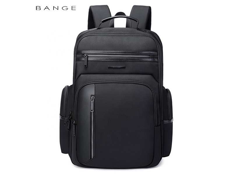 کوله پشتی ضد آب یو اس بی دار بنج مناسب تبلت و لپ تاپ تا 15.6 اینچ Bange BG-2602 Men Impaled Leather Waterproof Backpack with USB Port
