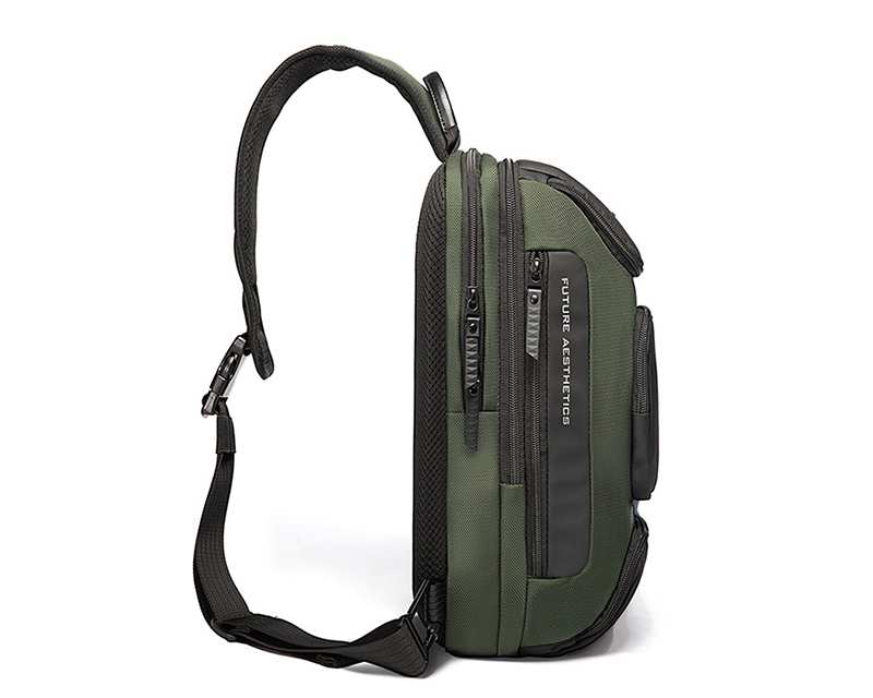 کوله پشتی تک بند یو اس بی دار 8 لیتری بنج BANGE BG-7086 Men Chest Bag Single Shoulder Bag