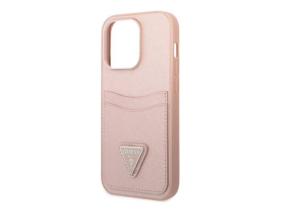 قاب چرمی جاکارتی دار آیفون 14 پرو CG Mobile iphone 14 Pro Guess Leather Case