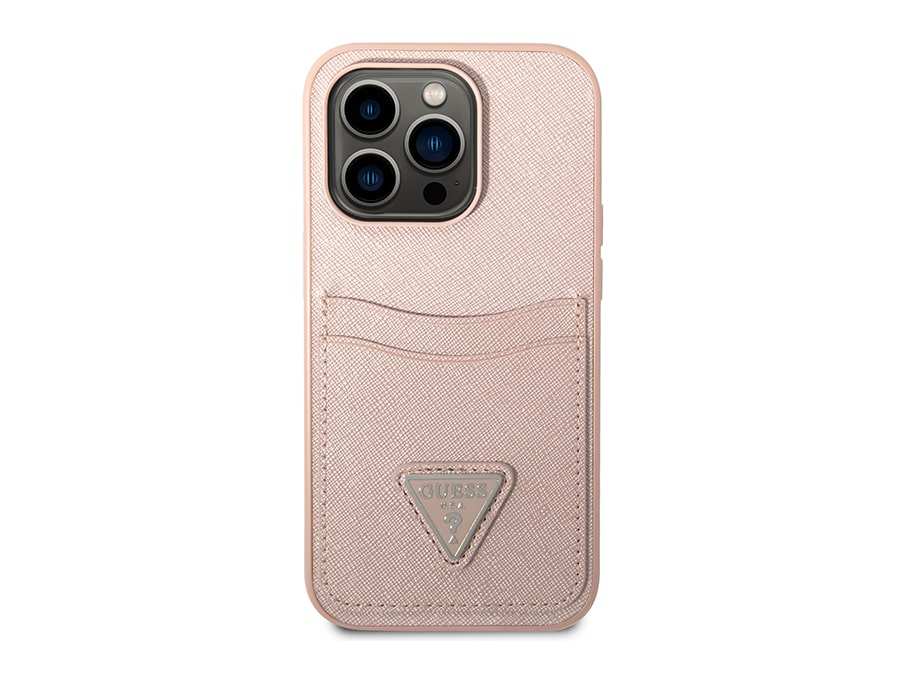 قاب چرمی جاکارتی دار آیفون 14 پرو CG Mobile iphone 14 Pro Guess Leather Case