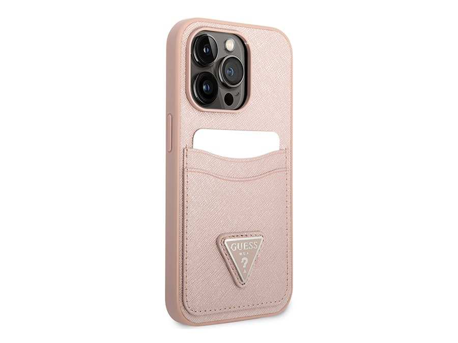 قاب چرمی جاکارتی دار آیفون 14 پرو CG Mobile iphone 14 Pro Guess Leather Case