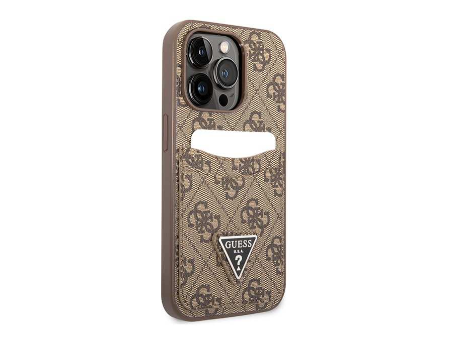 قاب چرمی جاکارتی دار آیفون 14 پرو CG Mobile iphone 14 Pro Guess Leather Case