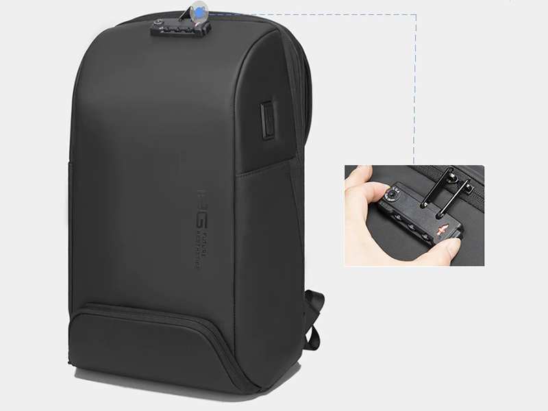 کوله پشتی مسافرتی ضد سرقت یو اس بی دار لپ تاپ 15.6 اینچی بنج BANGE BG-7276