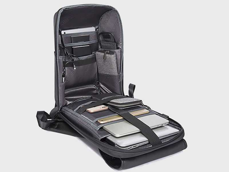 کوله پشتی مسافرتی ضد سرقت یو اس بی دار لپ تاپ 15.6 اینچی بنج BANGE BG-7276
