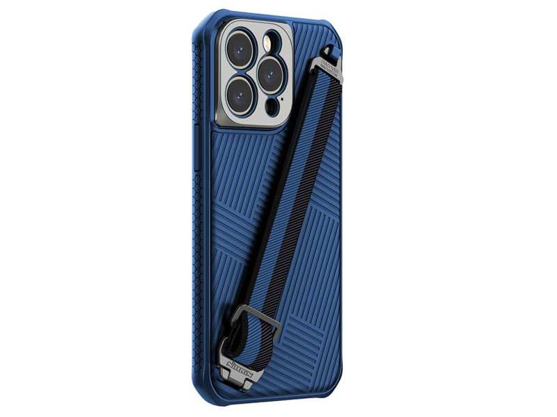 قاب محافظ بنددار آیفون 14 پرومکس نیلکین Nillkin Apple iPhone 14 Pro Max Strap Case