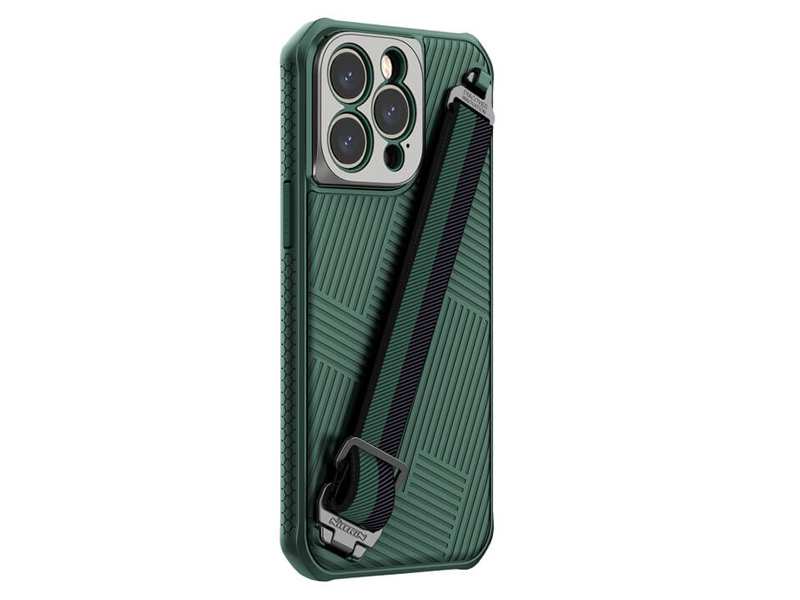 قاب محافظ بنددار آیفون 14 پرومکس نیلکین Nillkin Apple iPhone 14 Pro Max Strap Case