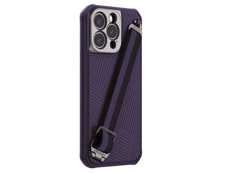 قاب محافظ بنددار آیفون 14 پرومکس نیلکین Nillkin Apple iPhone 14 Pro Max Strap Case