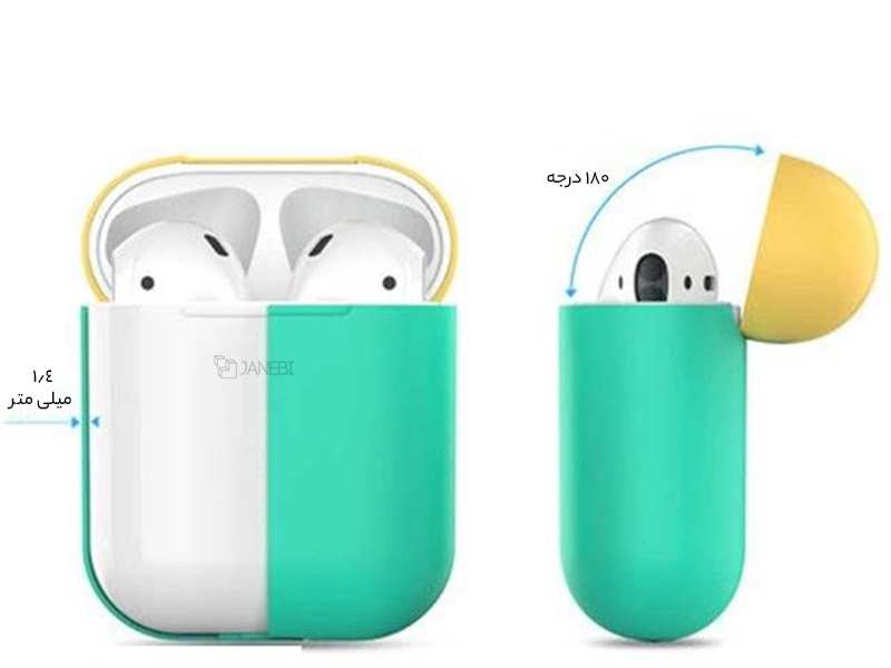 کاور سیلیکونی ایرپاد آها استایل AhaStyle PT38 Silicon Case Apple AirPods