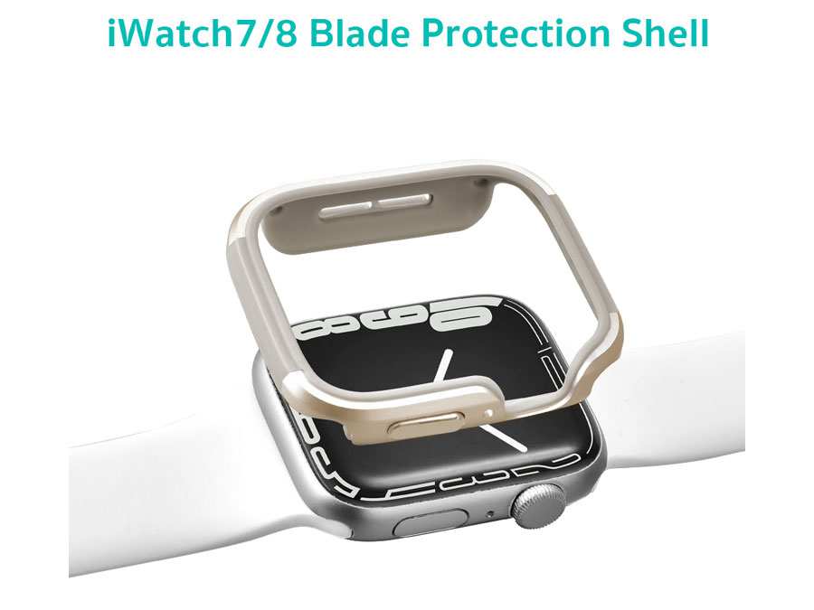 قاب محافظ اپل واچ سری 7 و 8 سایز 45 میلی متر کوتتسی Coteetci iWatch 7/8 protection case 25008-BK