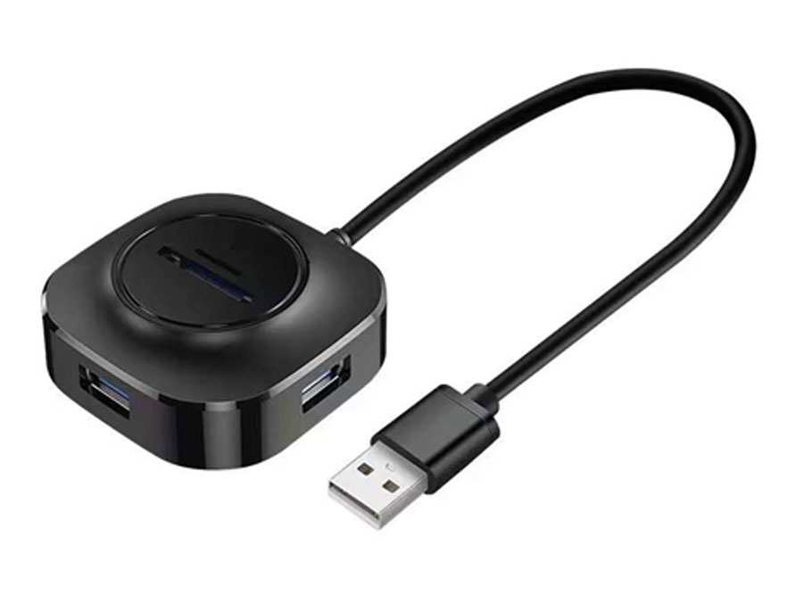 هاب یو اس بی پنج پورت کوتتسی Coteetci SD+TF USB2.0*3 HUB 83009