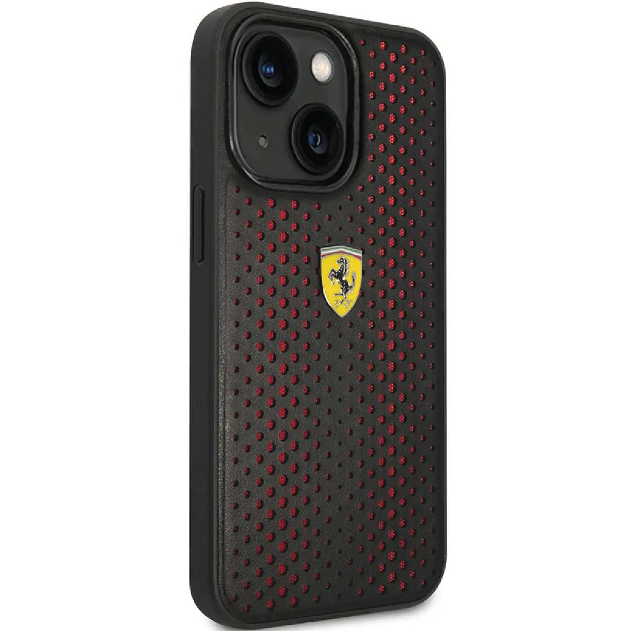 قاب چرمی آیفون 14 پلاس طرح فراری سی جی موبایل Ferrari