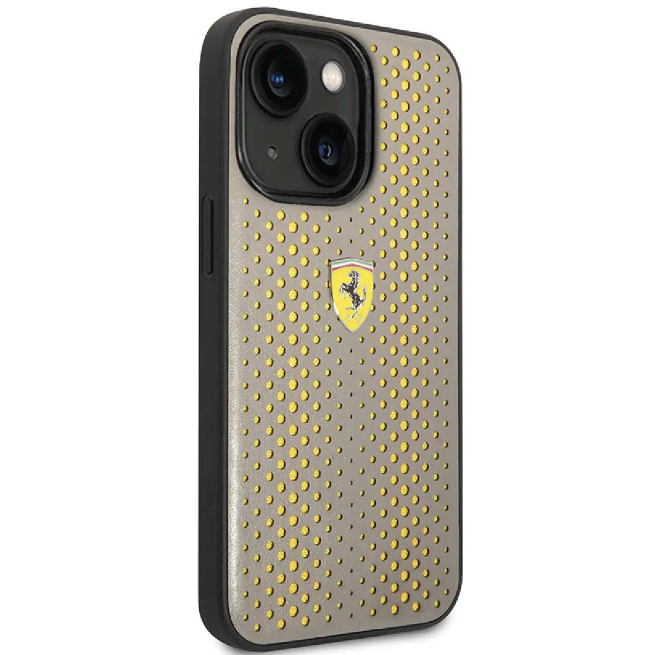 قاب چرمی آیفون 14 طرح فراری سی جی موبایل Ferrari
