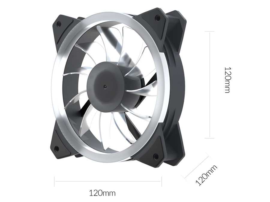 فن خنک کننده کیس اوریکو Orico CSF-6LD Case Fan 120mm