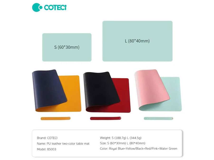 موس پد دو طرفه کوتتسی Coteetci Double Sided Mouse Pad 85003