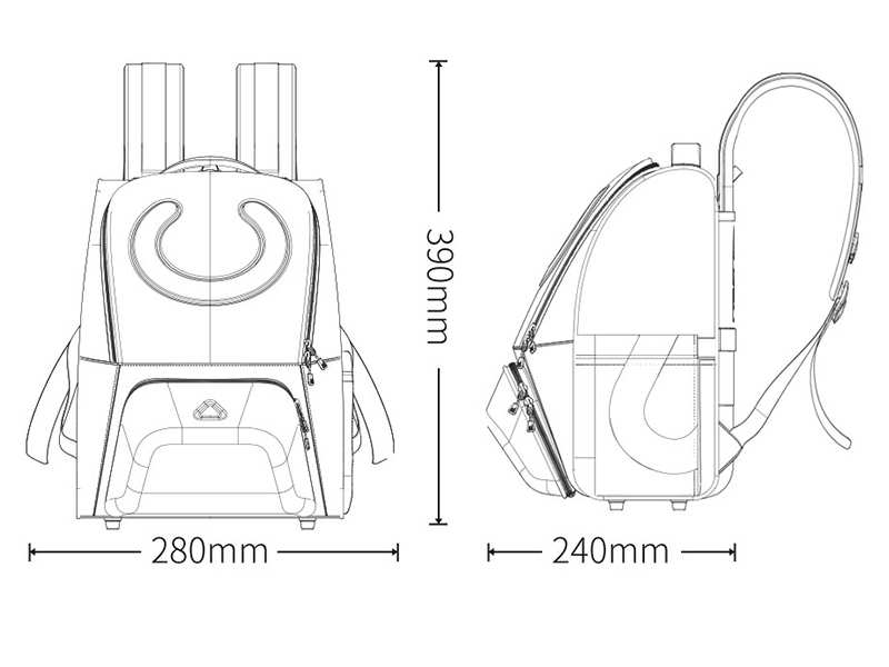 کوله پشتی مدرسه کودکان شیائومی  Xiaomi UBOT-007 Children School Backpack