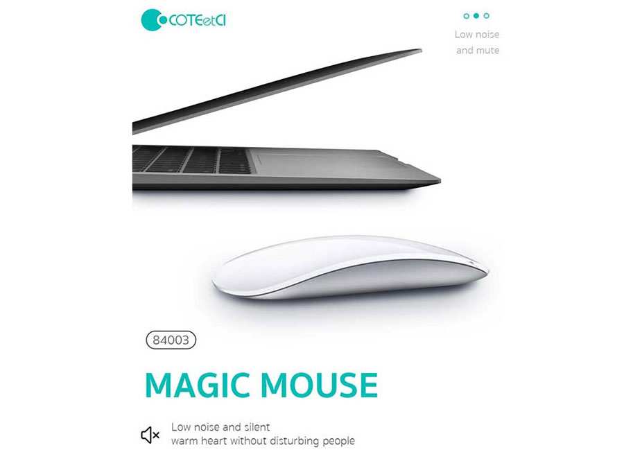 مجیک موس بی سیم و قابل شارژ کوتتسی Coteetci magic mouse 84003-BK