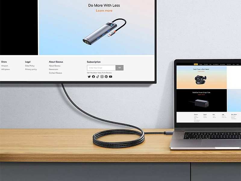 کابل اچ دی ام آی 1.5 متری بیسوس Baseus WKGQ020101 HDMI Cable