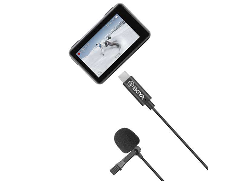 میکروفون  یقه ای سیمی تایپ سی بویا BOYA BY-M3-OA Microphone