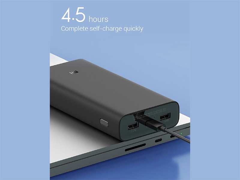 پاور بانک شارژ سریع تایپ سی 20000 شیائومی Xiaomi Mi 20000mAh Fast Charging Type-C Powerbank pb200SZM