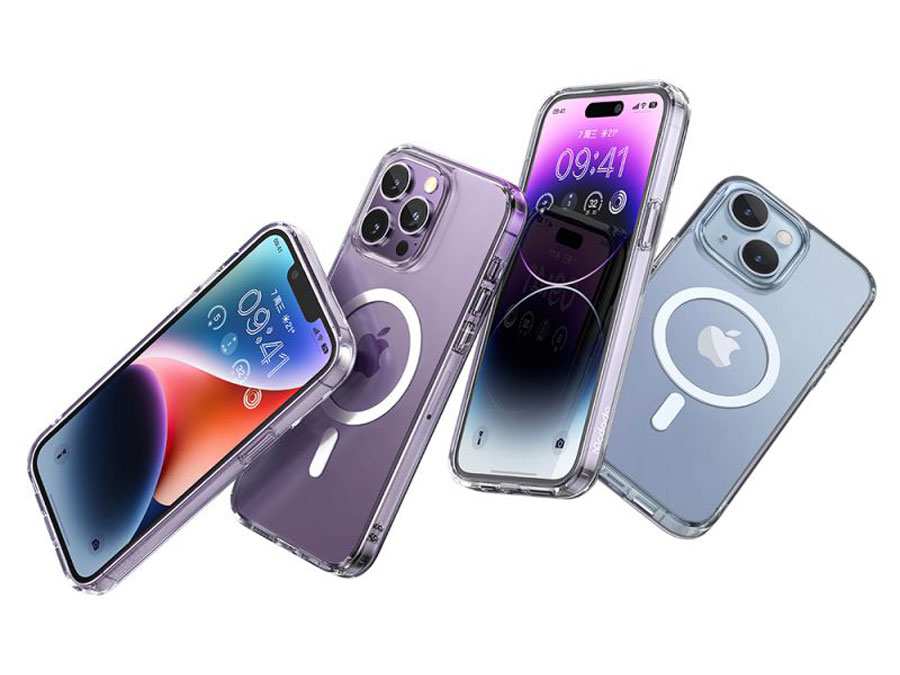 قاب محافظ مگ سیف آیفون 14 پرومکس شفاف مک دودو Mcdodo Crystal PC-3093 Apple iPhone 14 Pro Max Magsafe Case