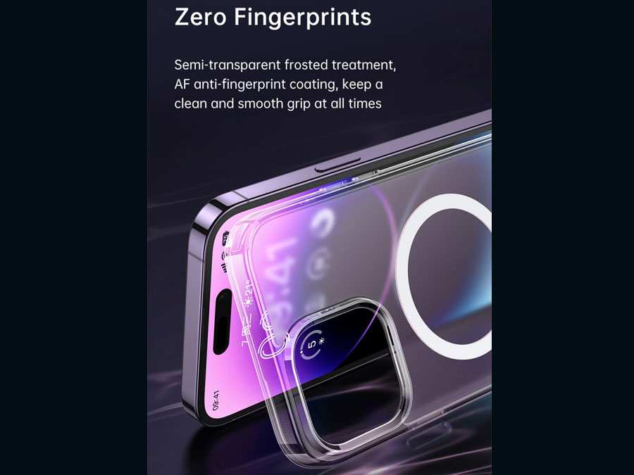 قاب محافظ مگ سیف آیفون 14 پرومکس شفاف مک دودو Mcdodo Crystal PC-3093 Apple iPhone 14 Pro Max Magsafe Case