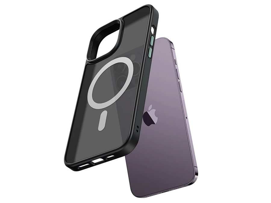قاب محافظ مگ سیف آیفون 14 پرو نیمه شفاف مک دودو Mcdodo PC-3102 Apple iPhone 14 Pro Magsafe Case