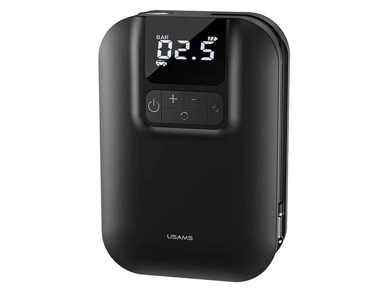 پمپ باد شارژی قابل حمل یوسامز USAMS US-ZB215 Mini Car Air Pump - تصویر 8