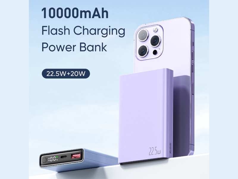 پاوربانک فست شارژ تایپ سی و یو اس بی 10000 میلی آمپر ساعت مک دودو Mcdodo MC-294 22.5W Powerbank