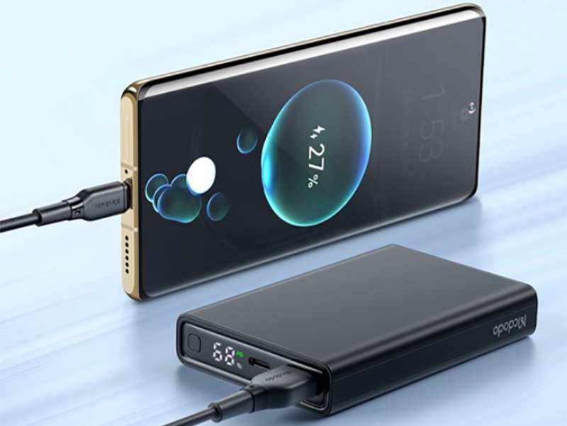 پاوربانک فست شارژ تایپ سی و یو اس بی 10000 میلی آمپر ساعت مک دودو Mcdodo MC-294 22.5W Powerbank