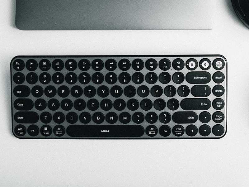 کیبورد بی سیم شیائومی Xiaomi MIIIW MWXKT01 Air 85 Bluetooth Dual-mode Mini Keyboard