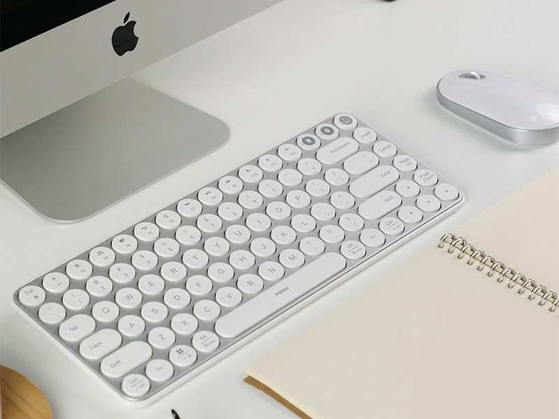 کیبورد بی سیم شیائومی Xiaomi MIIIW MWXKT01 Air 85 Bluetooth Dual-mode Mini Keyboard