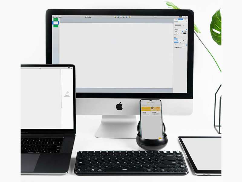 کیبورد بی سیم شیائومی Xiaomi MIIIW MWXKT01 Air 85 Bluetooth Dual-mode Mini Keyboard