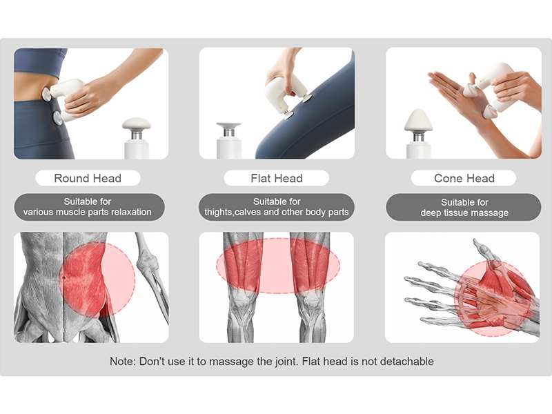 مینی ماساژور تفنگی دو سر شیائومی Xiaomi Aront SX301 Mini Double Head Massage Gun