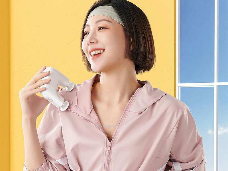 مینی ماساژور تفنگی دو سر شیائومی Xiaomi Aront SX301 Mini Double Head Massage Gun