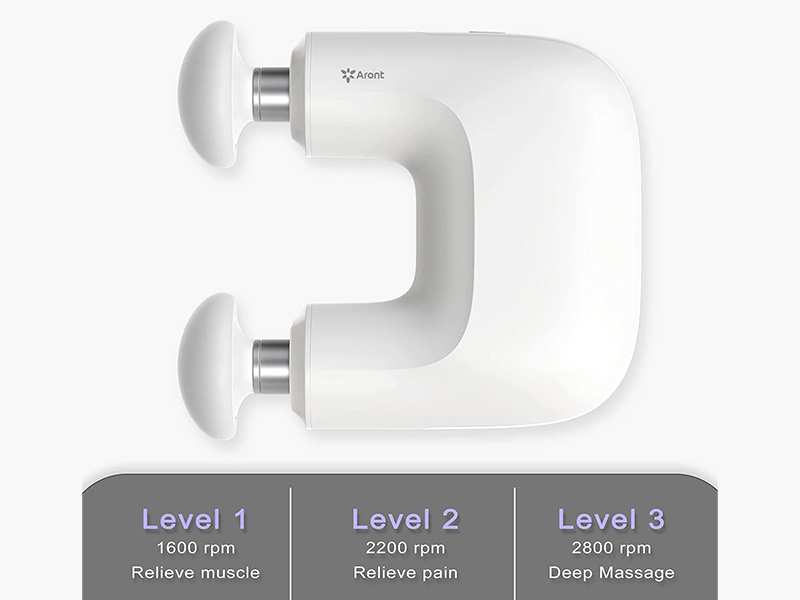مینی ماساژور تفنگی دو سر شیائومی Xiaomi Aront SX301 Mini Double Head Massage Gun