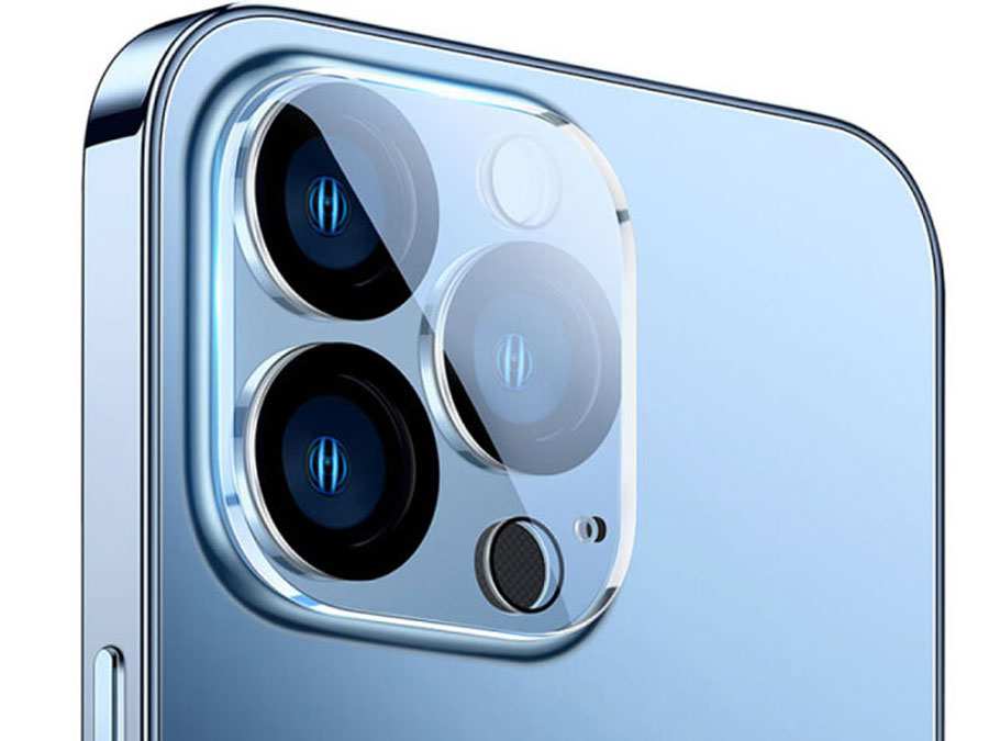 محافظ دوربین آیفون 14 پرو و 14 پرومکس (پک دوعددی) بیسوس Baseus 14 Pro/14 Pro Max Lens Film Max SGQK000802