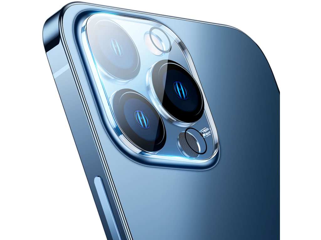 محافظ دوربین آیفون 14 پرو و 14 پرومکس (پک دوعددی) بیسوس Baseus 14 Pro/14 Pro Max Lens Film Max SGQK000802