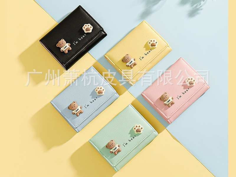 کیف پول فانتزی دخترانه تائومیک میک TAOMICMIC Y8899 short  multi-card wallet