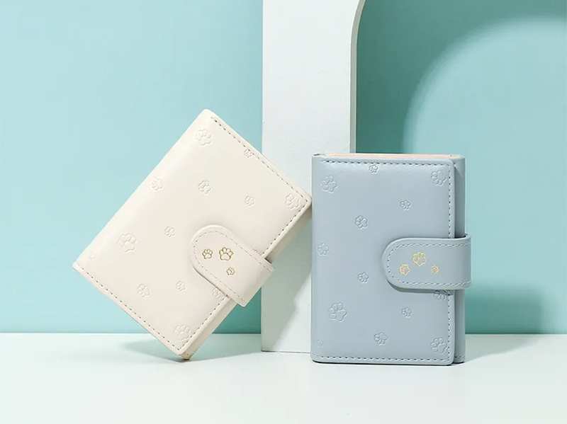 کیف پول دخترانه تاشو کوچک TAOMICMIC Y8844 purse simple short women's wallet